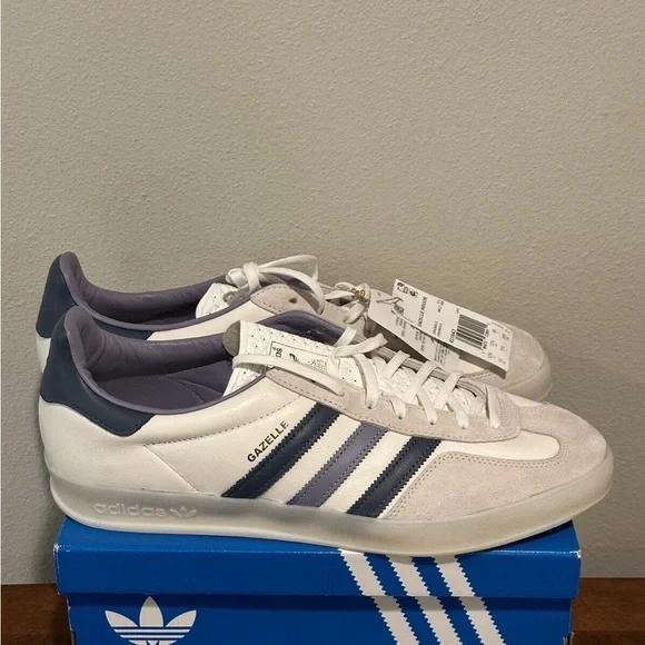 adidas | Shoes | Adidas Gazelle Indoor White Ink | Poshmark